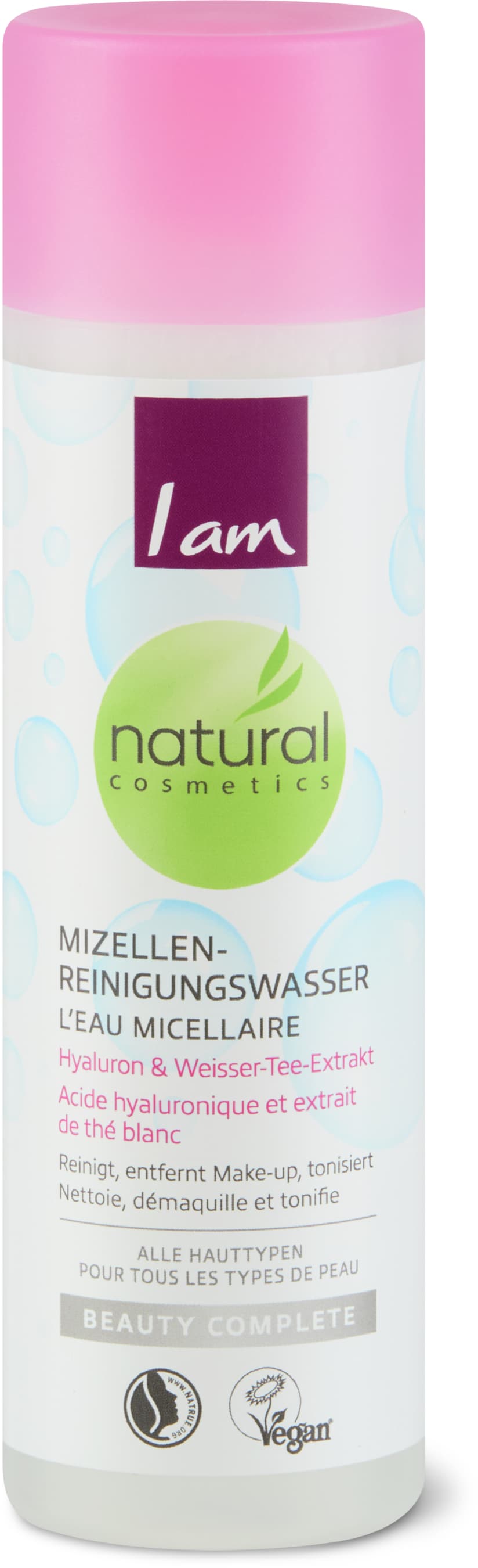 Mizellen-Reinigungswasser alle Hauttypen